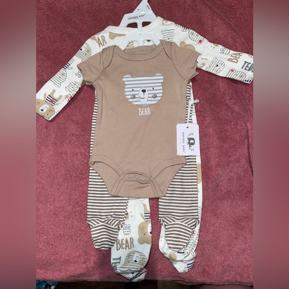 0/3M 3 PIECE LAYETTE SET